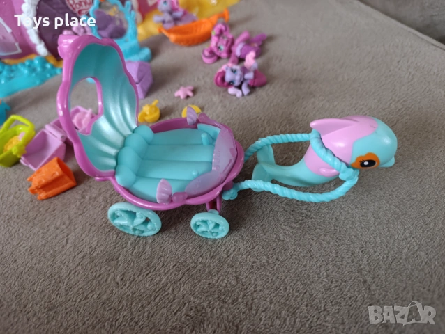 Голям оригинален Замъкът на русалките My Little Pony, снимка 8 - Фигурки - 53458559