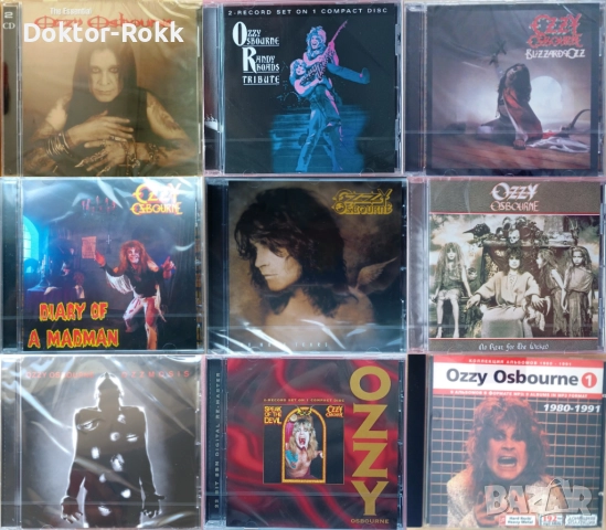 Ozzy Osbourne – оригинални CD издания