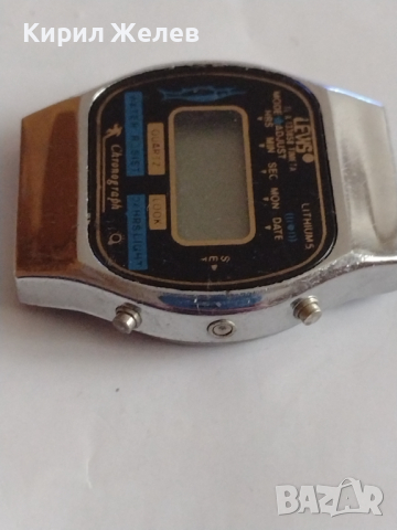 Ретро модел електронен часовник LEVI'S за колекция декорация - 26519, снимка 3 - Мъжки - 36123496