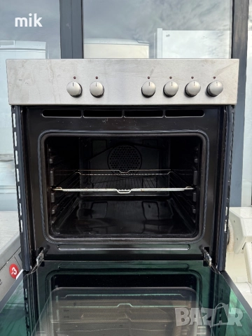 Фурна за вграждане Bosch Инокс с 4ка котлони, снимка 4 - Печки, фурни - 52560918