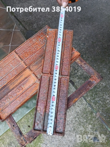 чугунени плочи със стойка за горивна камера на котел виадрос, снимка 7 - Пелети - 52184359