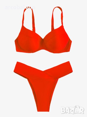 Секси дамски бански костюм, 5цвята , снимка 12 - Бански костюми - 40361464