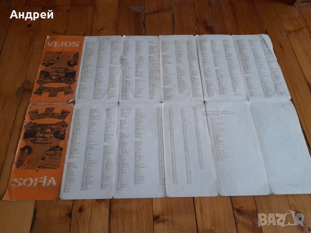 Стара карта София, снимка 6 - Други ценни предмети - 34296116