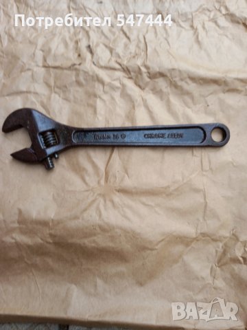 Раздвижен  ключ, снимка 3 - Ключове - 42593302