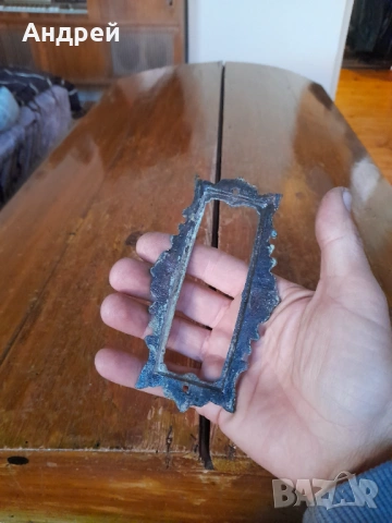 Стар обков за табела, снимка 4 - Други ценни предмети - 53267553