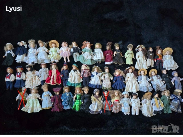 Колекция DeAgostini – 46 бр. порцеланови кукли