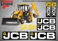 JCB строителна техника и механизация стикери, снимка 6