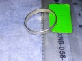 Стара сребърна фина халка пръстен висока проба сребро майсторска изработка 38271, снимка 4