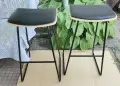 Бар стол с метални крака, снимка 1