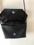 H&M черна кожена чанта кросбоди, снимка 3