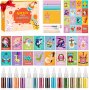 Детски Комплект за рисуване с блясък с картички glitter art за деца, снимка 1 - Рисуване и оцветяване - 41947383