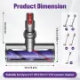 Нова Четка за прахосмукачка Dyson V7 V8 V10 V11 V15, Директна задвижваща глава на четката , снимка 2