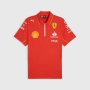 Puma Scuderia Ferrari F1 Team - Оригинална мъжка тениска с яка, снимка 1