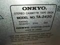 ONKYO TA-2430 DECK WITH ACCUBIAS-MADE IN JAPAN-ВНОС SWISS 0203251726LNWC, снимка 17