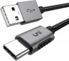uNi вискокачествен USB-A to USB-C Charging Cable, 60 W,  300 см., снимка 1 - USB кабели - 33915659
