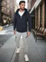 Мъжки суичър с цип и качулка, 4цвята , снимка 11