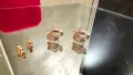 CARTIER Panthere de Cartier Rose Gold Stud Paved Diamond Дамски Обеци, снимка 8