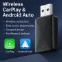 Wireless Carplay & Android Auto USB, снимка 1