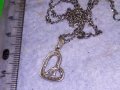 СКЪПОЦЕНЕН СРЕБЪРЕН ИТАЛИАНСКИ СЪРЦЕВИДЕН МЕДАЛЬОН със СРЕБЪРНА ВЕРИЖКА 925 СРЕБРО 28579, снимка 10
