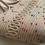 Плетена чанта тип кошница Beige, снимка 6
