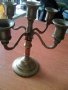 Месингов свещник с пет свещи, снимка 1 - Антикварни и старинни предмети - 35862265