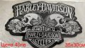 Нашивка Harley Davidson апликация емблема бродирана nashivka харли