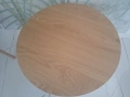 Кръгли дървени масички, снимка 3