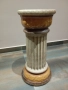 Стара керамична колона за цветя , снимка 5