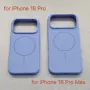 iPhone 18 Pro Max /iPhone 18 Pro гръб силиконов MagSafe светло син, снимка 1