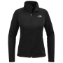 The North Face Women's TNF Black Chest Logo Ridgewall Soft Shell Jacket черно оригинално яке марково, снимка 2