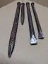 Комплект Соц Стари Ковани Каменоделски Секачи Шила 2.450кг. НОМЕР 822., снимка 4