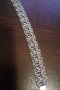 Уникална мъжка сребърна гривна , снимка 3