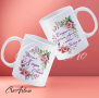 Чаша за подарък за 8 март , снимка 1 - Подаръци за жени - 44606450