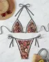 Секси дамски бански костюм във флорален принт, 6цвята , снимка 8