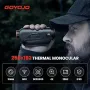 Термо камера GOYOJO Ръчен термовизионен монокъл, с 15 mm обектив с фокусно разстояние 256 x 192, снимка 2