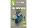 НОВИ! Външна батерия Cellularline Plugger 5000 mAh портативна синя, снимка 9