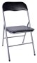 Сгъваем стол метален, 47x43,5x80см , до 100 килограма , снимка 1 - Столове - 41764923