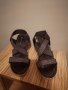 Дамски сандали на платформа черни 38 номер, снимка 3