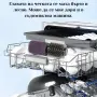 Мощна безжична електрическа четка за почистване на грил и барбекю – 3 скорости, 350 RPM, регулируема, снимка 4
