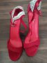 Червени Дамски Обувки на ток, снимка 1 - Дамски обувки на ток - 34266844