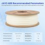 ABS Filament JAYO 1.75mm 0.650kg ROHS за FDM 3D Принтери, снимка 4