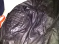 Cabrini марково рокерско яке естествена кожа олекотено размер Л, снимка 17