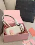 Miu Miu Belair Дамска чанта дамска чанта, кожа, снимка 1