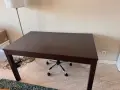 IKEA BJURSTA разтегателна трапезна маса – 140 × 85 см, снимка 1