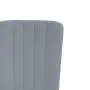 vidaXL Трапезни столове, 4 бр, светлосиви, кадифе, снимка 7