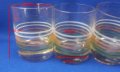 Ретро чашки за концентрат, цветни кантове 6 бр, снимка 2