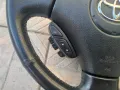 Мултифункционален волан с airbag за Тойота корола Е12 2002-2004 и версо 2001-2004, снимка 2