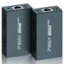 PWAY HDMI удължител 60м с IR/POC функция през Cat5e/6/7 1080P@60Hz,Full HD/3D,Loop Out,EDID, снимка 1