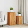 vidaXL Стойки за растения, 2 бр, масивно акациево дърво, снимка 2