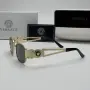 Слънчеви очила Versace Gold Medusa Vintage Edition нови, зелени лещи, снимка 3